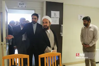حجت الاسلام کلانتری معاون فرهنگی و دانشجویی دانشگاه آزاد