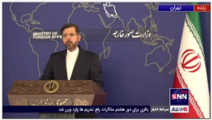 خطیب زاده: فرایند حضور بازرسان در خاک ایران مشخص است و ما مشکلی برای ورود بازرسان در چارچوب پادمان نداریم