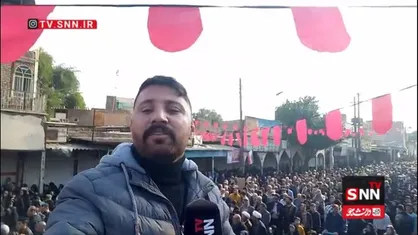 گزارش خبرنگار SNNTV از خروش جمعیت چند هزار نفری مردم دزفول در محکومیت اغتشاشات و تعرض به حرم مطهر سبزقبا(ع)
