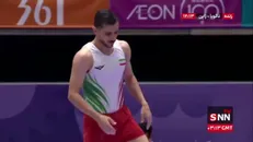 اجرای موفق مام عبدالله در مقدماتی مسابقات ترامپولین