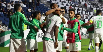 صعود عربستان به مرحله یک شانزدهم با غلبه بر لبنان