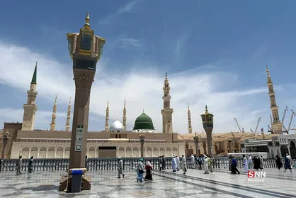 حال&zwnj;وهوای مسجد النبی (ص) در ایام حج ۱۴۰۴