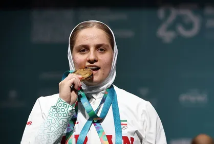 جدول مدال آوران ایران پس از قهرمانی فوتسال و طلای سارا بهمنیار، مهسا بهشتی، فاطمه صادقی و علیرضا معینی