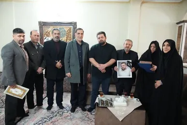 دیدار رئیس بنیاد شهید با خانواده شهدای جنایات اخیر