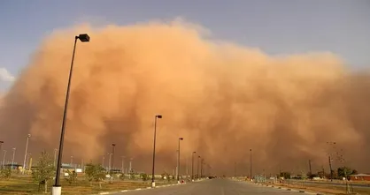 تداوم پدیده ریزگرد&zwnj;ها در استان کرمان / گرد و خاك تالاب جازموريان در بزرگترين استان كشور!