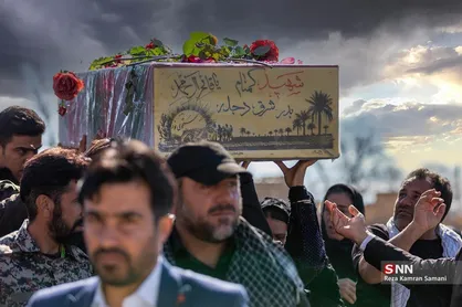 شهید ۲۳ ساله فکه در منطقه یکم نیروی دریایی سپاه آرام گرفت