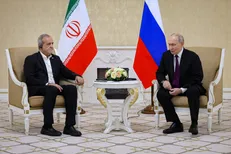 فیلم کامل دیدار پزشکیان و پوتین در ترکمنستان