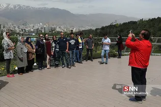 روز طبیعت در پل طبیعت تهران