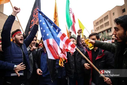 سوگواری شهادت سردار سلیمانی در دانشگاه شریف