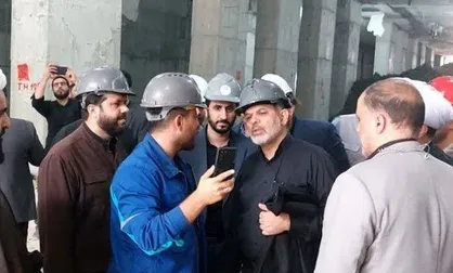 بازدید وزیر کشور از ایستگاه مترو میدان نماز اسلامشهر