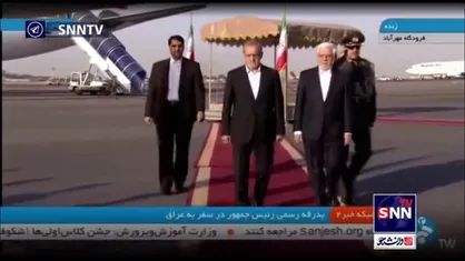 بدرقه رسمی رئیس جمهور در سفر به عراق