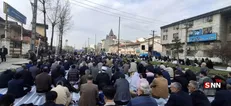 نماز عید فطر با امامت آیت الله فلاحتی در رشت به شکوه برگزار شد