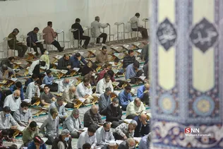 آیین ترتیل‌خوانی قرآن کریم در حرم حضرت معصومه(س)