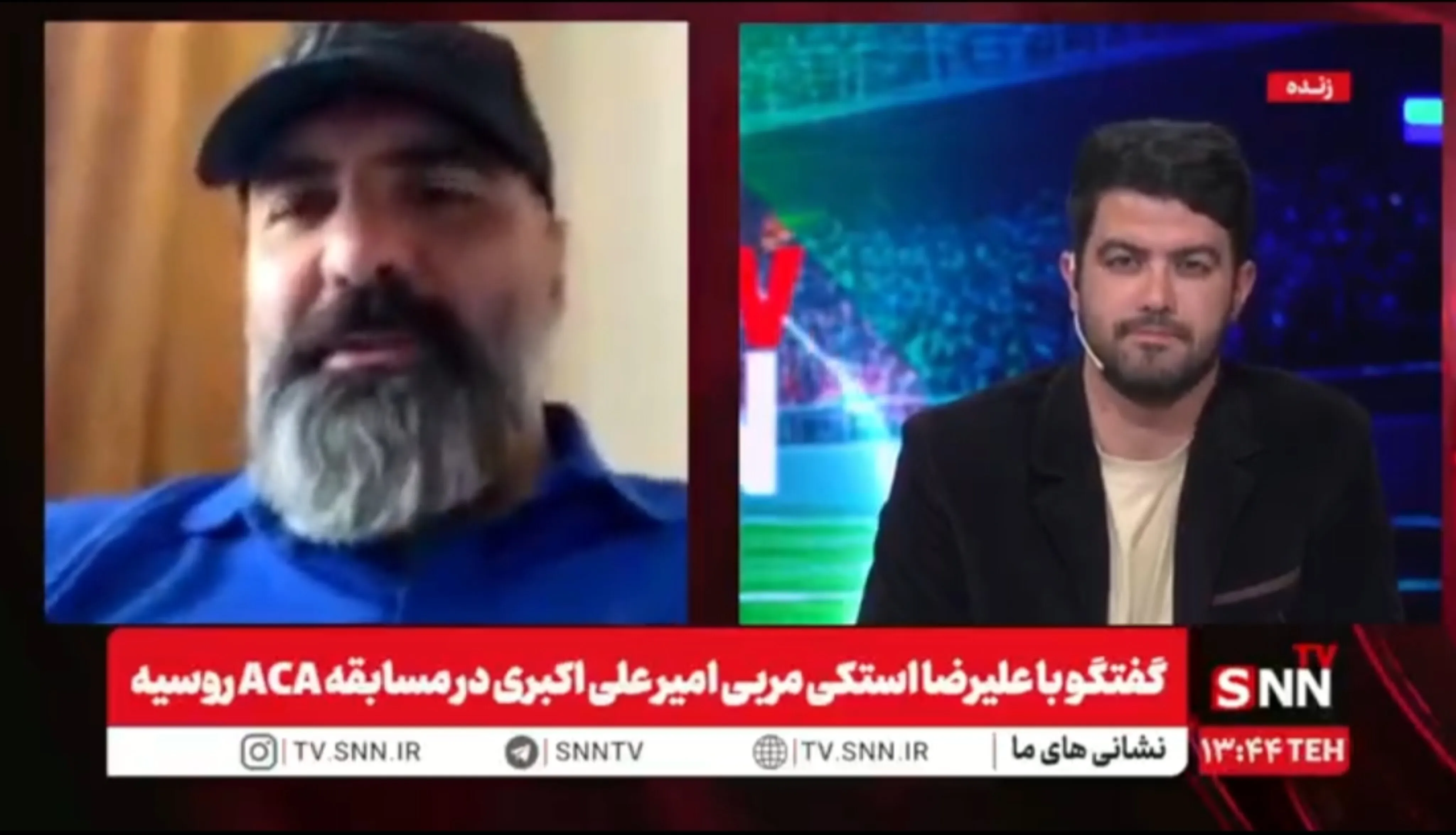 استکی: اگر برنده شویم این پیروزی برای علی‌اکبری تولد است +فیلم