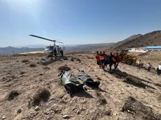 توضیحات مدیرعامل هلال احمر استان تهران از جزئیات حادثه واژگونى اتوبوس در فیروزکوه/ فتحى: تاکنون ٤ نفر جان باختند + فیلم