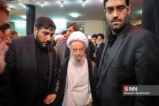 مراسم عزاداری رحلت پیامبر اکرم(ص) و شهادت امام حسن مجتبی علیه‌السلام  در دفتر آیت‌الله مکارم شیرازی