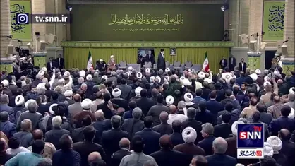 آغاز دیدار مسئولان نظام، سفرای کشور&zwnj;های اسلامی و مهمانان سی&zwnj;وهشتمین کنفرانس وحدت با حضرت آیت&zwnj;الله خامنه&zwnj;ای رهبر انقلاب اسلامی