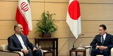 امیرعبداللهیان با نخست‌وزیر ژاپن دیدار کرد