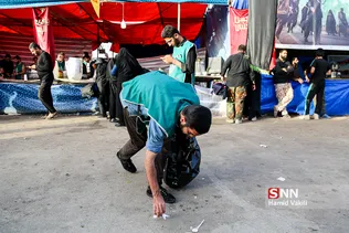 موکب دانشجویان دانشگاه صنعتی شریف در مرز مهران