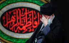 دومین شب مراسم عزاداری حضرت زهرا (س) در حضور رهبر انقلاب