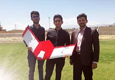 نخستین پهپاد افقی دانشگاه کاشان به طور آزمایشی پرواز کرد/ تاکید بر حمایت مالی مسئولان از پژوهش‌های دانشجویی