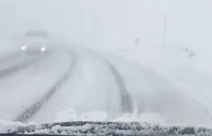 ۱۰ سانتی&zwnj;متر برف در ورزقان آذربایجان&zwnj;شرقی