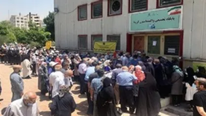 صف واکسیناسیون بازهم شلوغ شد!