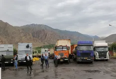 مسیر تردد کامیون‌های ایرانی به ارمنستان تغییر نکرده است