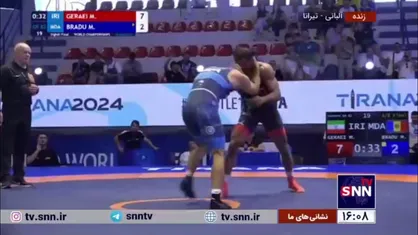 محمدعلی گرایی مقتدرانه به یک چهارم نهایی رسید