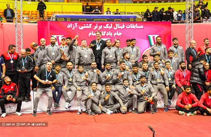 تبریک مدیرعامل گروه سایپا بابت قهرمانی کشتی در لیگ برتر