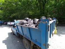 جلوگیری از تخلیه زباله در رودخانه سفیدرود