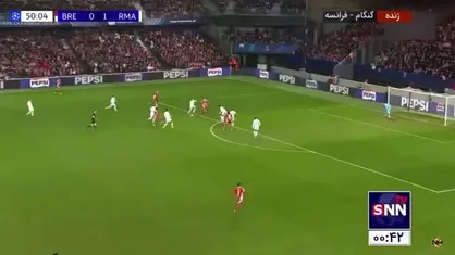 خلاصه نیمه دوم دیدار رئال مادرید و برست/ رئال مادرید ۳ برست ۰