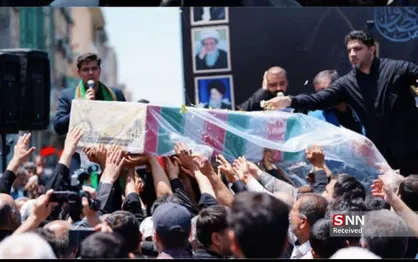 اجتماع بزرگ و عرض ارادت هزاران عزادار به صادق آل محمد (ع) در میدان صادقیه تهران + فیلم