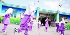 ششمین دوره المپیاد ورزشی درون مدرسه‌ای افتتاح شد