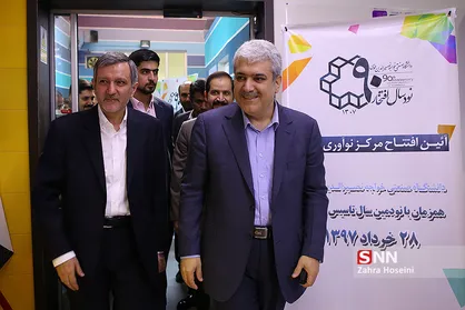 آیین افتتاح مرکز نوآوری نصیر در دانشکده مکانیک دانشگاه خواجه نصیر