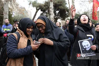 سوگواری شهادت سردار سلیمانی در دانشگاه تهران