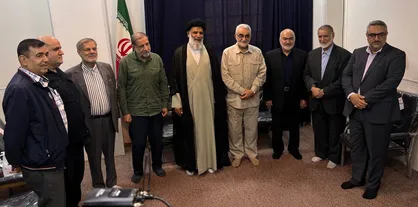 دیدار اعضای کمیسیون امنیت ملی مجلس با امام جمعه اهواز