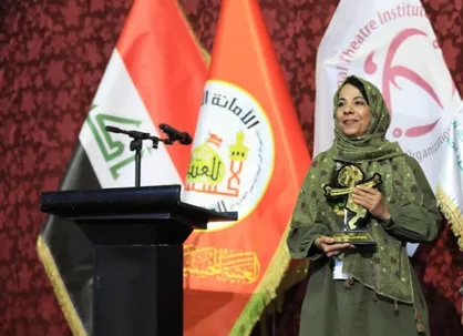 درخشش نمایش &laquo;درخشنگ&raquo; در جشنواره بین&zwnj;المللی تئاتر عراق