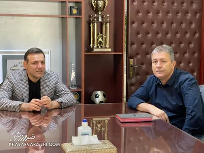 برگزاری جلسه رئیس فدراسیون با اسکوچیچ+ عکس