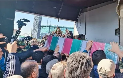 برگزاری مراسم تشییع پیکر شهیدان مدافع حرم &laquo;میلاد حیدری&raquo; و &laquo;مقداد مهقانی&raquo;