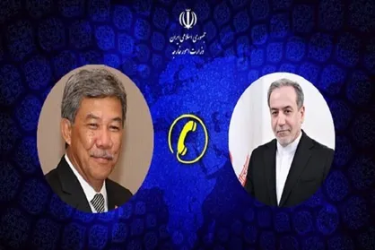 دعوت وزیرخارجه مالزی از &laquo;عراقچی&raquo; برای سفر به این کشور