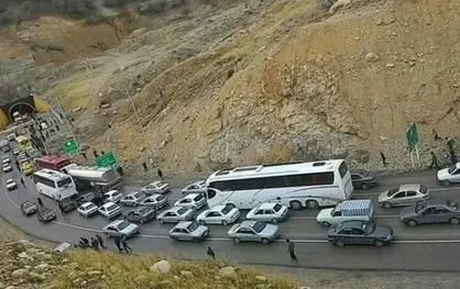 تردد در محور &laquo;ایلام - مهران&raquo; برقرار شد