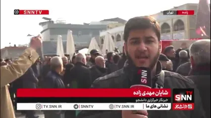 پیکر شهید شمخانی خادم صادق ایران آرام آرام به آغوش خاک سپرده می&zwnj;شود