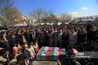 تشییع پیکر دو شهید گمنام در دانشگاه تهران جنوبتشییع پیکر دو شهید گمنام در دانشگاه تهران جنوب