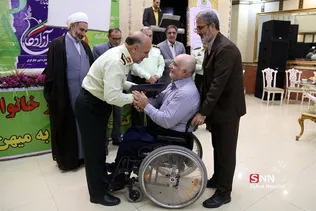 مراسم تجلیل از آزادگان فاتب 