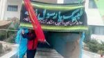 موکب هیأت محبان اهل بیت(ع) دانشگاه آزاد اسلامی کنگاور افتتاح شد+تصاویر