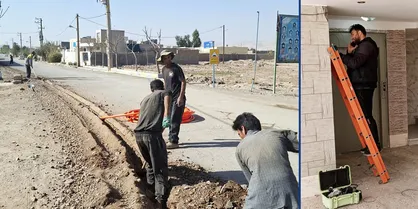 بهبود افزایش کیفیت خدمات مخابراتی در سطح استان سمنان در روز&zwnj;های بحرانی