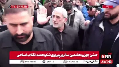 حضور سردار قاآنی در جشن چهل و هفتمین سالروز پیروزی شکوهمند انقلاب اسلامی
