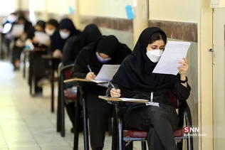 برگزاری حضوری امتحانات نهایی در دبیرستان شهید بهشتی