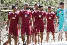 استارت تمرین سید جلال زیر نظر کادر پزشکی پرسپولیس